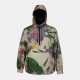 Adidas Originals Floral Print Half Zip Hoodie Jacket Pre Owned